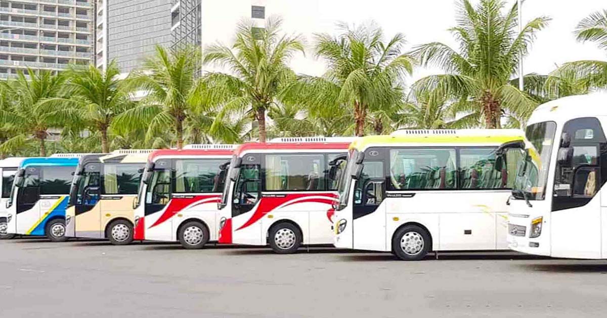 Thuê Xe 45 Chỗ Ý Yên – Xe Du Lịch Đoàn Lớn, Ghế Ngồi Êm Ái, An Toàn